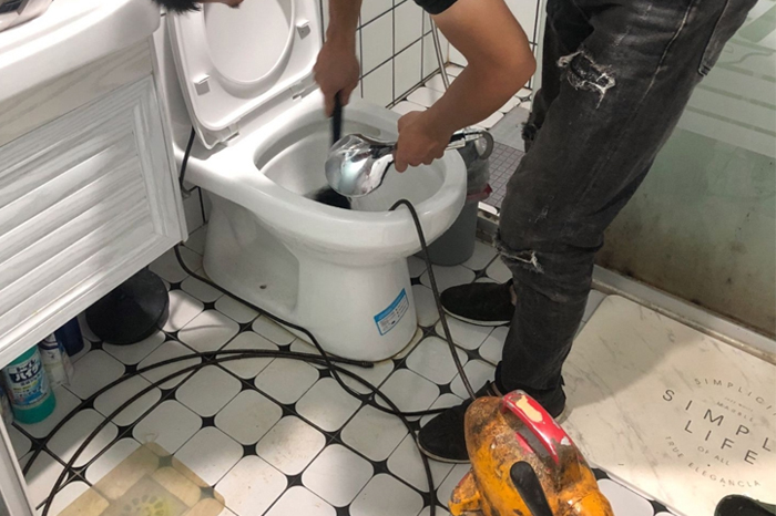 坦洲镇疏通下水道